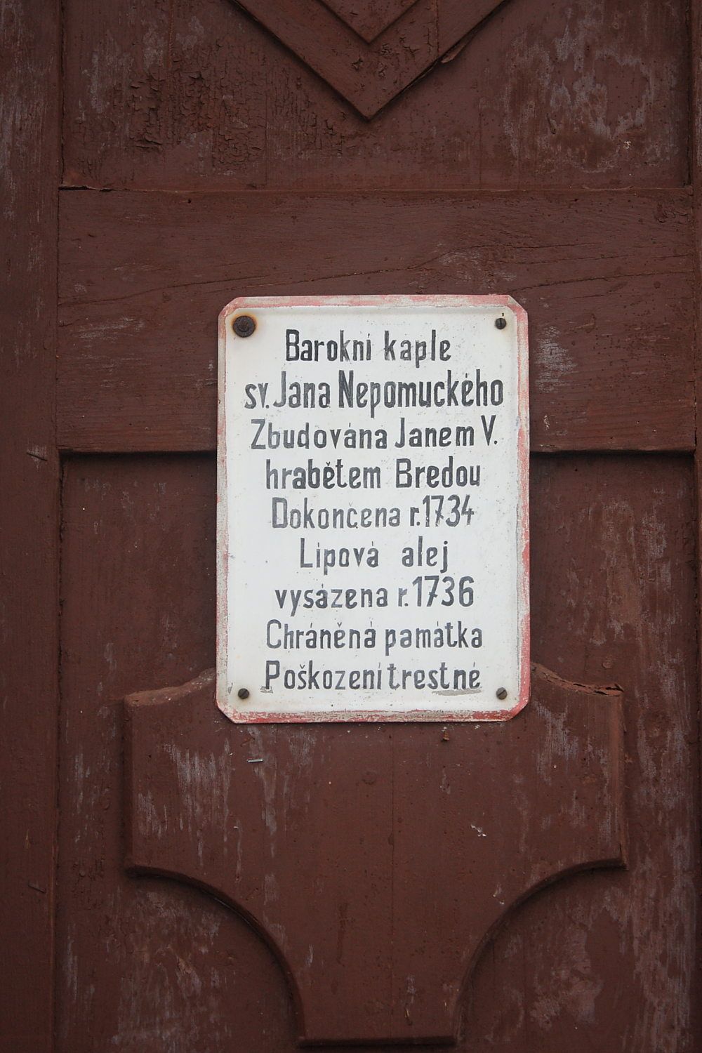 Kaple sv. Jana Nepomuckého v Letohradě 8
