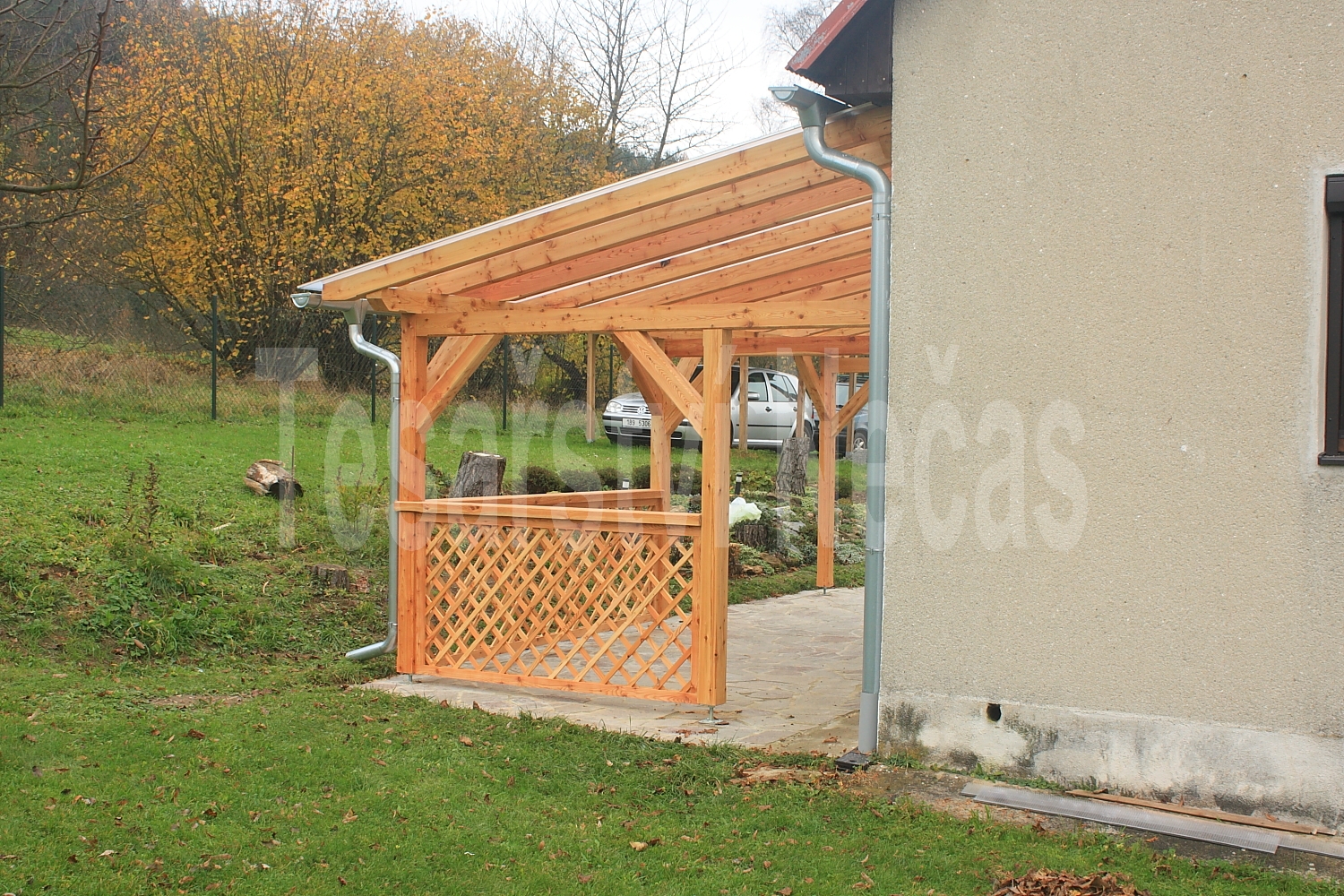 Pergola z modřínu 8