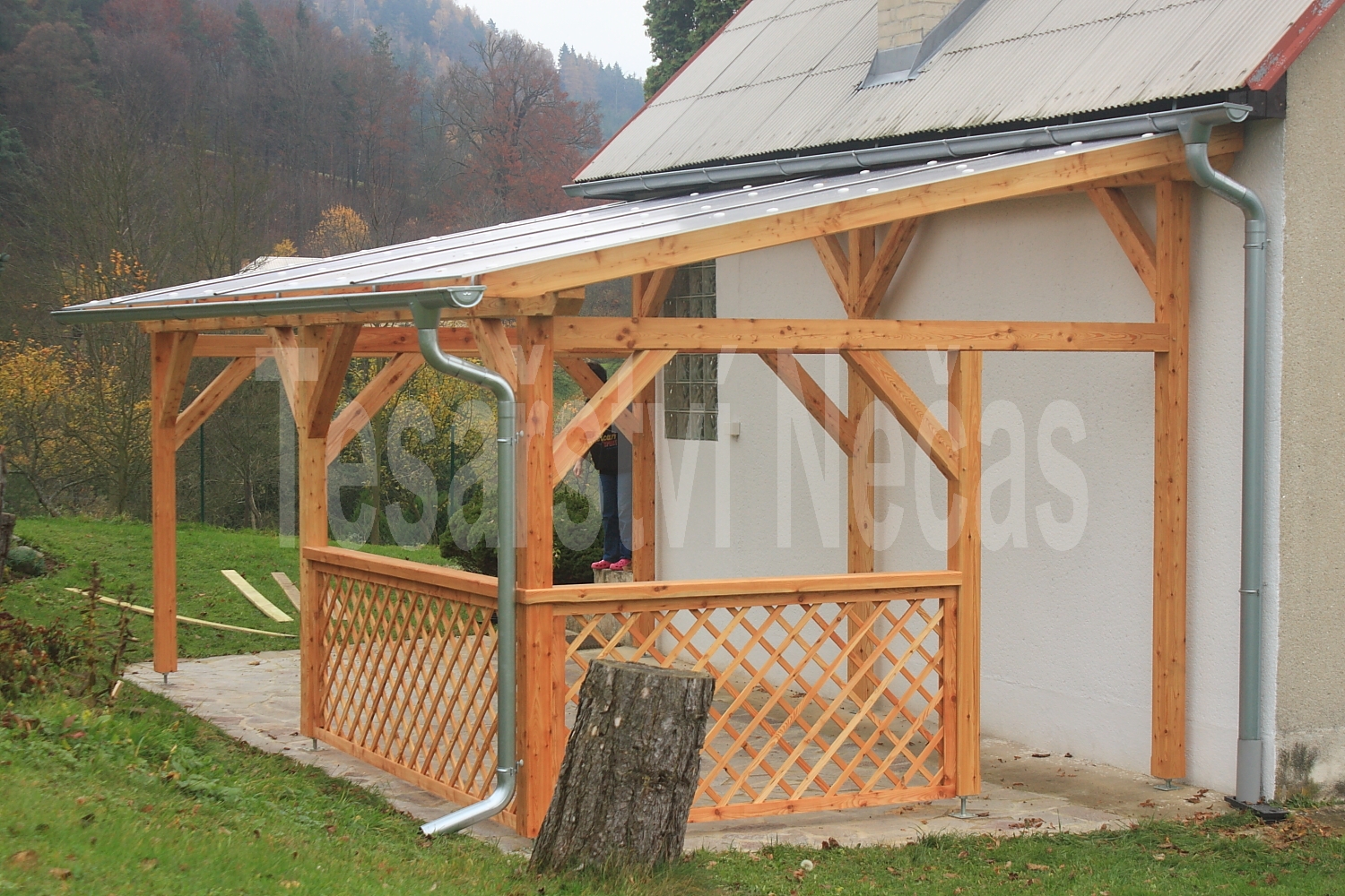 Pergola z modřínu 9