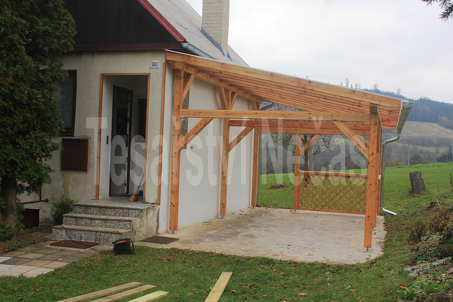 Pergola z modřínu 12